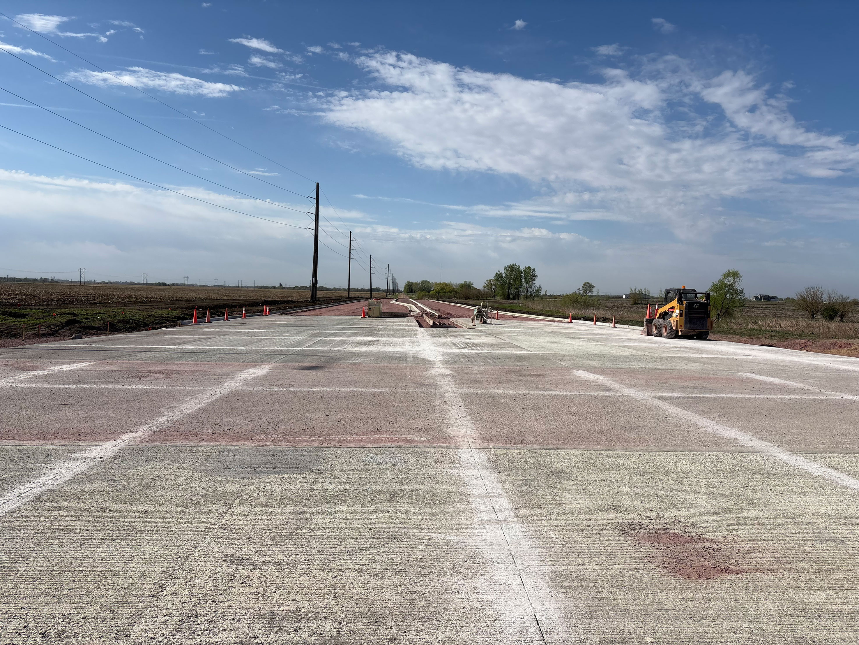 Concrete paving between Southeastern Ave. and Sycamore Ave. 