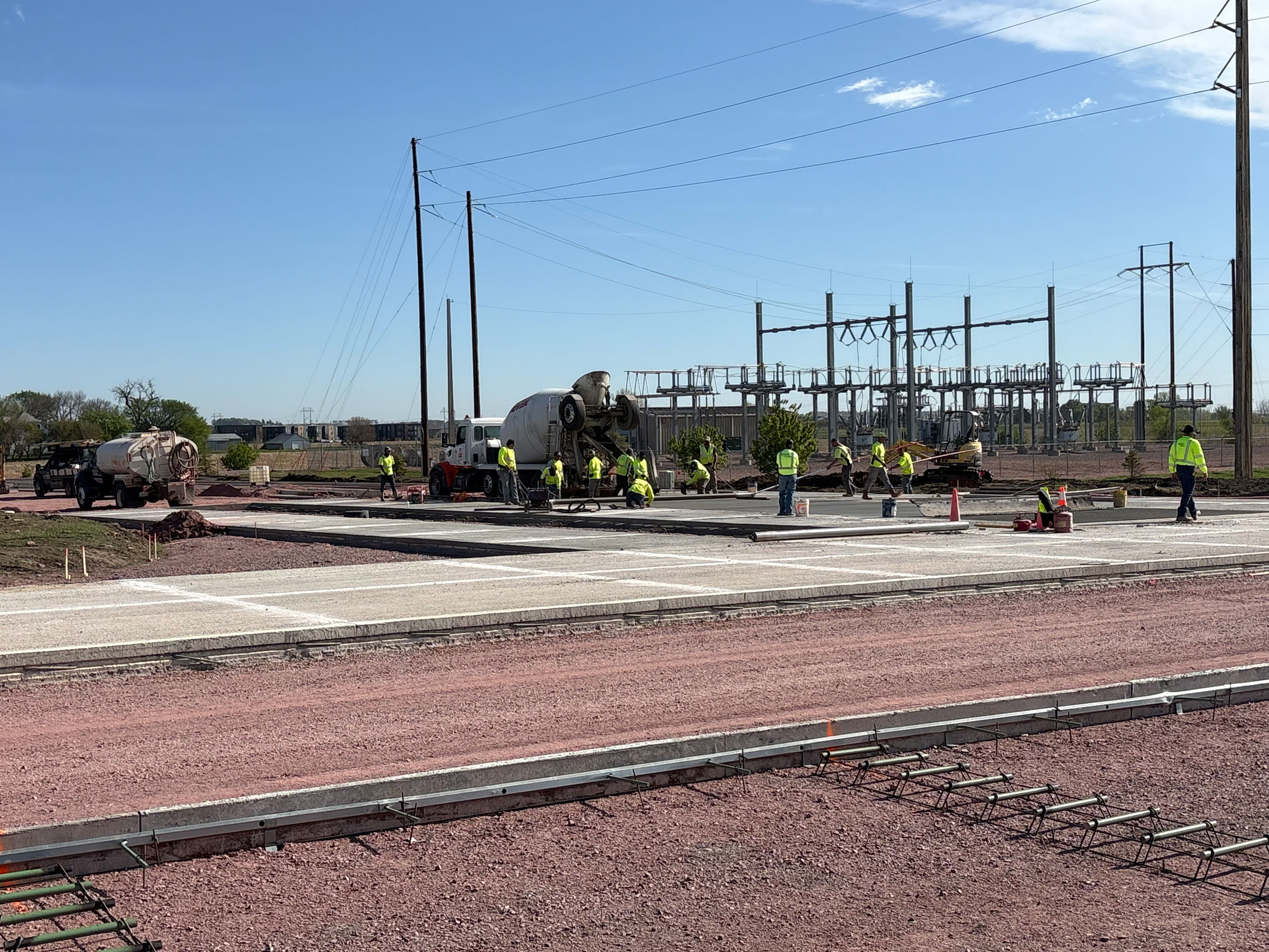 Concrete paving between Southeastern Ave. and Sycamore Ave. 